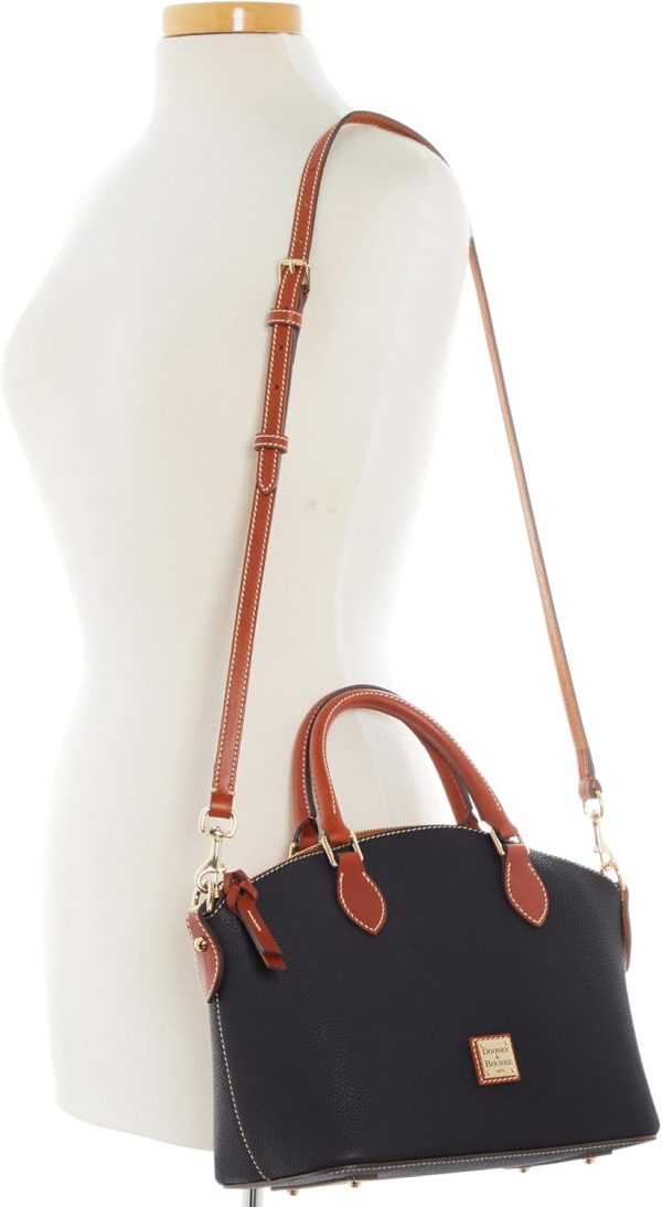 Dooney & Bourke Handbag, Pebble Grain Geena Satchel-3