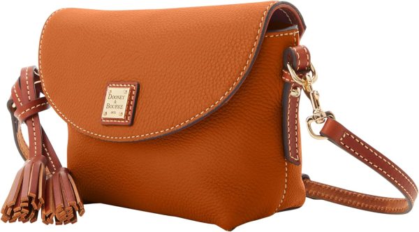 Dooney & Bourke Handbag, Pebble Grain Crossbody Saddle Bag-1