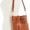 Dooney & Bourke Women's Drawstring in Pebble Grain Leather, Medium Sized Handbag with Closure-3