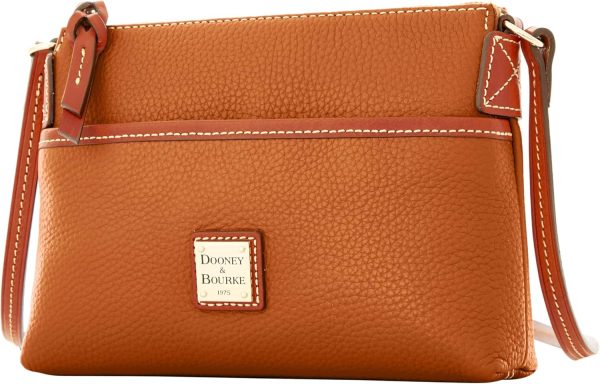 Dooney & Bourke Pebble Grain Ginger Crossbody-1