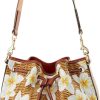Dooney & Bourke Plumeria Drawstring Bucket Bag/Zip Around Wallet Bundle-1