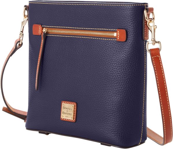 Dooney & Bourke Crossbody Bags for Women, Pebble Grain Leather Messenger Bag with Zipper-1