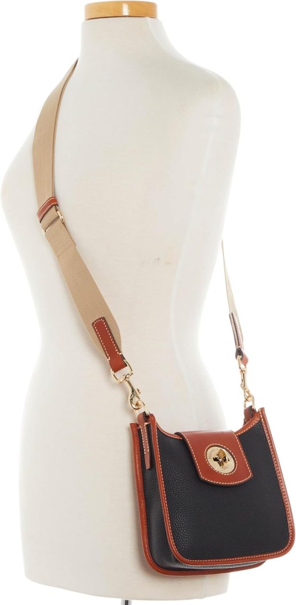 Dooney & Bourke Handbag, Pebble Turnlock Messenger 20-4