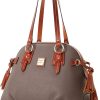 Dooney & Bourke Handbag, Pebble Grain Domed Satchel-1