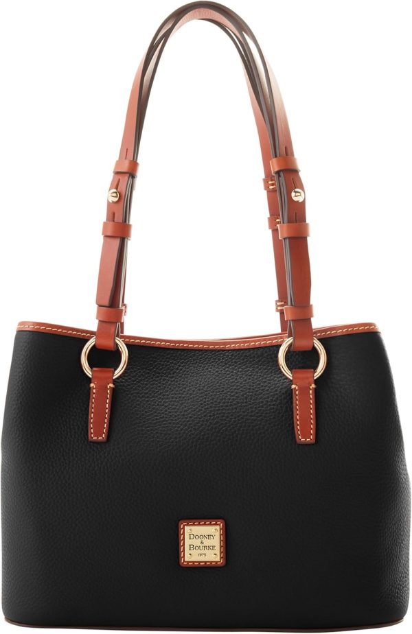 Dooney & Bourke Handbags and Accessories, Pebble Grain Leather Briana Small Shoulder Bag with Wristlet Pouch-0