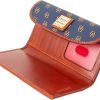 Dooney & Bourke Wallets for Women, Large Leather Trifold Gretta Continental Clutch Purse Credit Card Holder-2