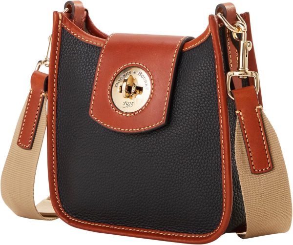 Dooney & Bourke Handbag, Pebble Turnlock Messenger 20-1