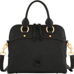 Dooney & Bourke Satchel Handbags for Women, Cameron Florentine Leather Satchel Bag with Optional Crossbody Strap-0