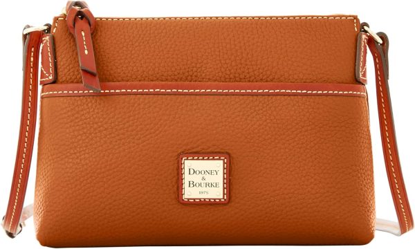 Dooney & Bourke Pebble Grain Ginger Crossbody-0