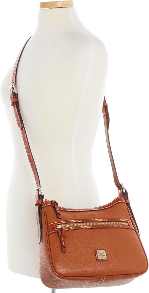 Dooney & Bourke Crossbody Bags for Women, Presley Pebble Grain Leather Handbag with Adjustable Shoulder Strap-3