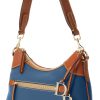 Dooney & Bourke Shoulder Bags for Women, Pebble Grain Leather Hobo Bag with Charms-1