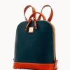 Dooney & Bourke Handbag, Pebble Grain Zip Pod Backpack - Black-1