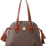 Dooney & Bourke Handbag, Pebble Grain Domed Satchel-0