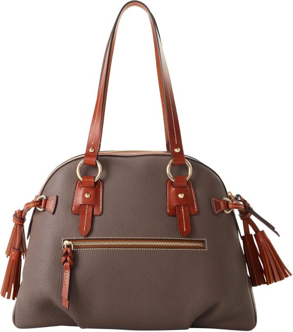 Dooney & Bourke Handbag, Pebble Grain Domed Satchel-3