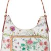 Dooney & Bourke Handbag, Botanical Collection Hobo Shoulder Bag - White-3