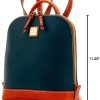 Dooney & Bourke Handbag, Pebble Grain Zip Pod Backpack - Black-4