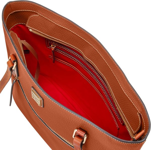 Dooney & Bourke Tote Bags for Women, Large Leather Shopper Totes with Long Shoulder Straps-2