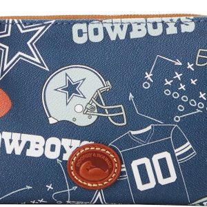 Dooney & Bourke Handbag, NFL Cowboys Top Zip Crossbody | Navy-0