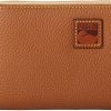Dooney & Bourke Wallets for Women, Pebble Grain Leather Large Zip Around Wristlet with Removable Strap-0