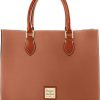 Dooney & Bourke Women's Janine Satchel in Pebble Grain Leather, Large Handbag with Adjustable Detachable Shoulder Strap speedtest
