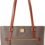 Dooney & Bourke Tote Bags for Women, Large Pebble Grain Leather Shopper Bag with Zipper-0
