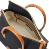 Dooney & Bourke Designer Handbags for Women, Pebble Grain Leather Satchel Bag with Crossbody Strap Logo Charms-2