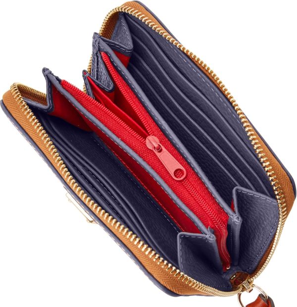 Dooney & Bourke Pebble Grain Medium Zip Around Wallet-2