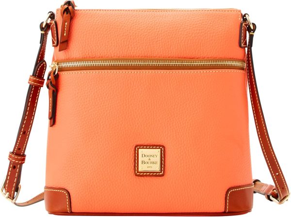 Dooney & Bourke Women's Crossbody in Pebble Grain Leather, Large Handbag with Adjustable Shoulder Strap dooney & bourke website
