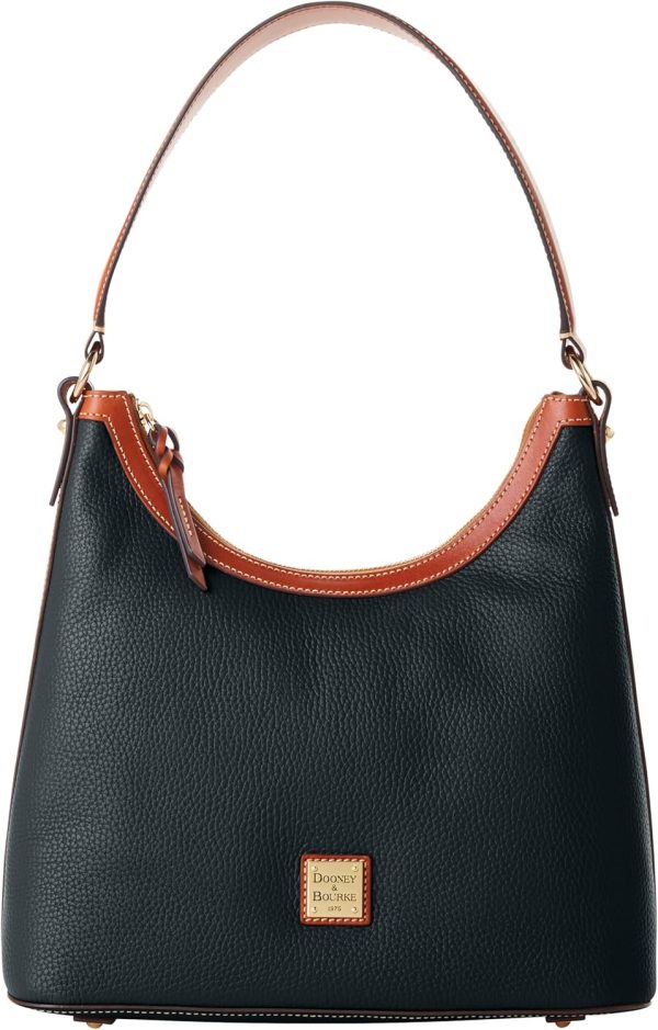 Dooney & Bourke Shoulder Bags, Pebble Grain Leather Hobo Purses for Women-0