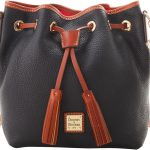 Dooney & Bourke Crossbody Bucket Bags for Women, Pebble Grain Leather Aimee Drawstring Purse-0
