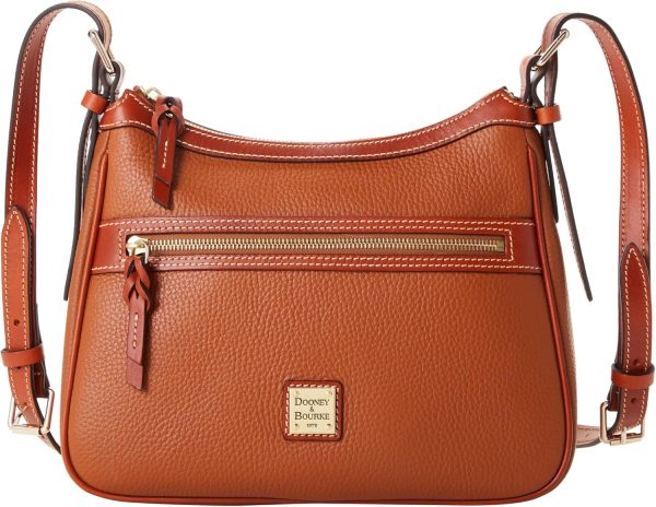 Dooney & Bourke Crossbody Bags for Women, Presley Pebble Grain Leather Handbag with Adjustable Shoulder Strap-0