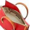 Dooney & Bourke Designer Handbags for Women, Pebble Grain Leather Satchel Bag with Crossbody Strap Logo Charms designer brands