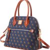 Dooney & Bourke Satchel Handbags for Women, Gretta Domed Bag with Adjustable Removable Crossbody Strap-1