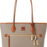 Dooney & Bourke Large Tote Bags for Women, Pebble Grain Leather Bag with Zipper and Long Shoulder Straps-0