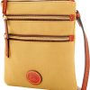 Dooney & Bourke Women's North South Triple Zip Crossbody in Lightweight Nylon, Handbag with Adjustable Shoulder Strap bourke nsw