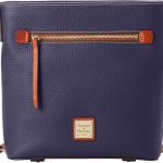 Dooney & Bourke Crossbody Bags for Women, Pebble Grain Leather Messenger Bag with Zipper-0