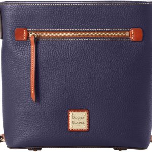 Dooney & Bourke Crossbody Bags for Women, Pebble Grain Leather Messenger Bag with Zipper-0