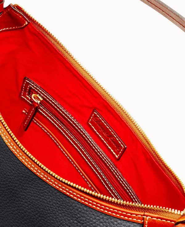 Dooney & Bourke Shoulder Bags for Women, Large Leather Hobo Handbag with Adjustable Strap-2