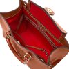Dooney & Bourke Women's Janine Satchel in Pebble Grain Leather, Large Handbag with Adjustable Detachable Shoulder Strap ampace