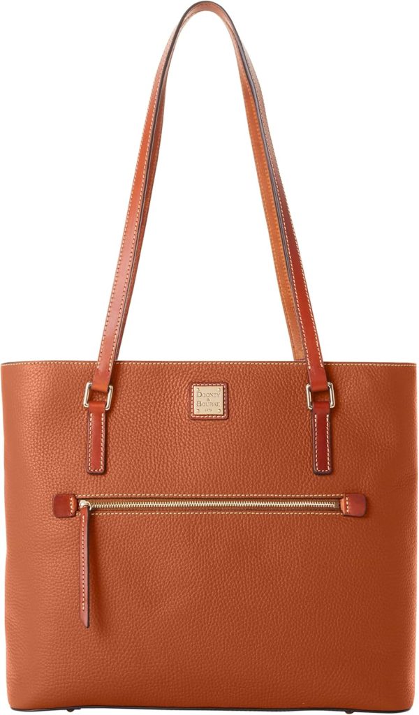 Dooney & Bourke Tote Bags for Women, Large Leather Shopper Totes with Long Shoulder Straps-0