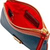 Dooney & Bourke Women's Wallets, Medium Pebble Grain Leather Wristlet Wallet for Women-2