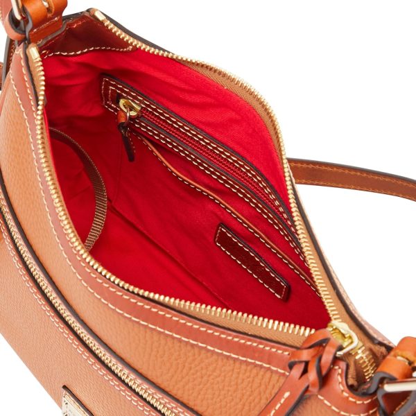 Dooney & Bourke Crossbody Bags for Women, Presley Pebble Grain Leather Handbag with Adjustable Shoulder Strap-2