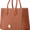 Dooney & Bourke Women's Janine Satchel in Pebble Grain Leather, Large Handbag with Adjustable Detachable Shoulder Strap bourke nsw