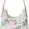 Dooney & Bourke Handbag, Botanical Collection Hobo Shoulder Bag - White-0