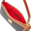 Dooney & Bourke Designer Handbags for Women, Pebble Grain Leather Wristlet Wallet Women-2