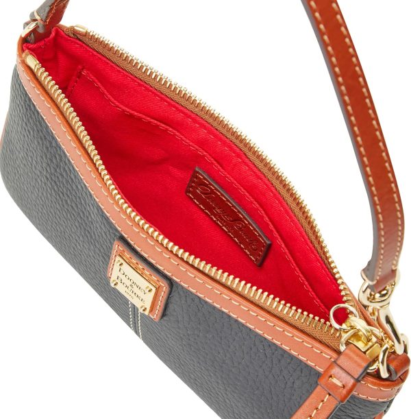 Dooney & Bourke Designer Handbags for Women, Pebble Grain Leather Wristlet Wallet Women-2