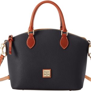 Dooney & Bourke Handbag, Pebble Grain Geena Satchel-0