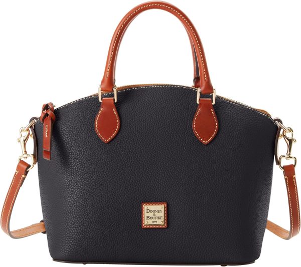 Dooney & Bourke Handbag, Pebble Grain Geena Satchel-0
