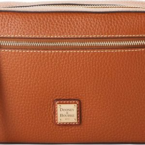 Dooney & Bourke Women's Camera Zip Crossbody in Pebble Grain Leather, Small Handbag with Adjustable Shoulder Strap-0