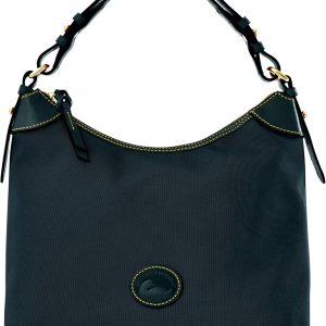 Dooney & Bourke Shoulder Bags for Women, Large Nylon Bag with Removable Adjustable Leather Handle-0